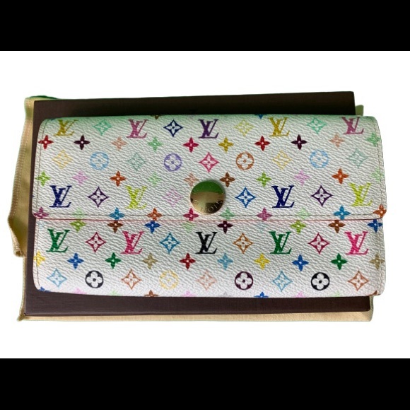 Louis Vuitton Handbags - **SOLD**EUC Louis Vuitton Multicolor Wallet